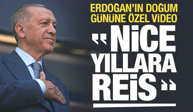 AK Parti'den Erdoğan'ın doğum g&uuml;n&uuml;ne &ouml;zel video: Nice Senelere Reis