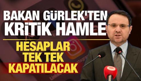 Bakan Gürlek duyurdu! Sosyal medyada yeni düzenleme: Hesapları kapatılacak!