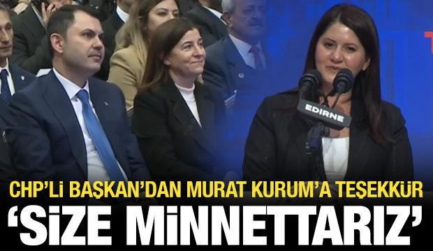CHP'li Belediye Başkanı Gencan'dan Murat Kurum'a teşekkür: Size minnettarız