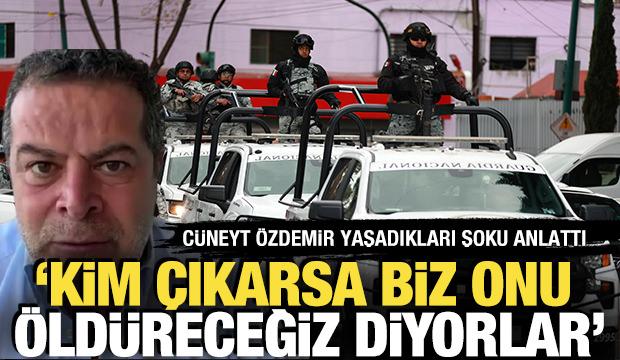 C&uuml;neyt &Ouml;zdemir: Kim &ccedil;ıkarsa biz onu &ouml;ld&uuml;receğiz diyorlar