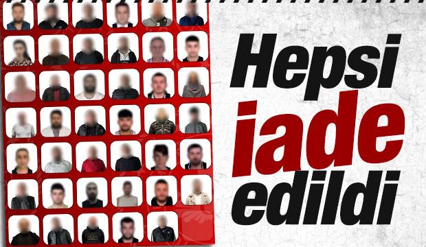 Dev operasyon: 23&rsquo;&uuml; kırmızı b&uuml;ltenle aranan 41 kişi T&uuml;rkiye&rsquo;ye iade edildi