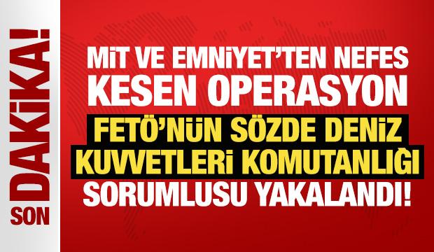 FETÖ'nün sözde Deniz Kuvvetleri Komutanlığı sorumlusu İstanbul'da yakalandı