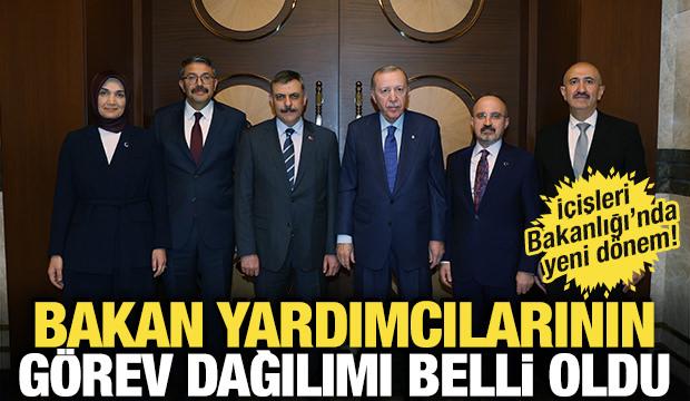 İçişleri Bakanlığı'nda yeni dönem! Bakan yardımcılarının görev dağılımı belli oldu