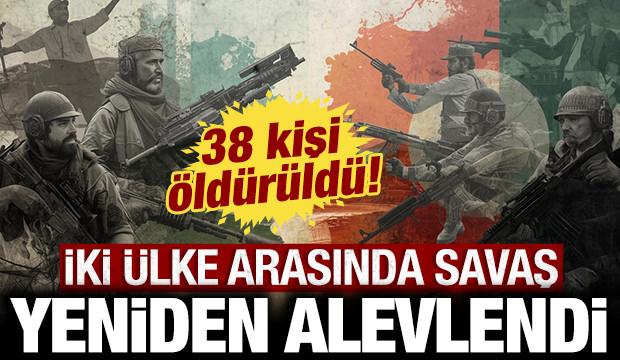 İki &uuml;lke arasında savaş yeniden alevlendi: 38 kişi &ouml;ld&uuml;r&uuml;ld&uuml;