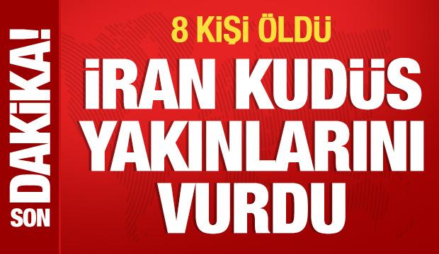 İran, Kudüs yakınlarını vurdu: 8 ölü