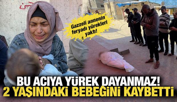 İsrail'in Gazze’de çıkışına izin vermediği 2 yaşındaki Nidal bebek hayatını kaybetti!