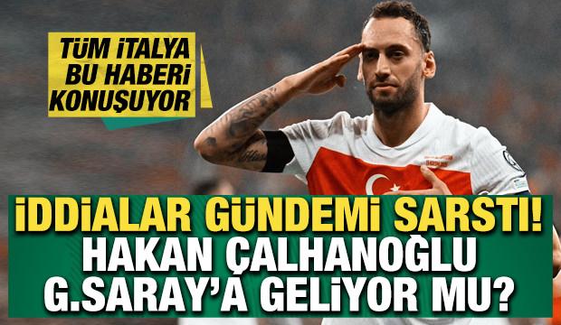 İtalya bunu konuşuyor! Galatasaray iddiası g&uuml;ndemi sarstı: Hakan &Ccedil;alhanoğlu geliyor mu?