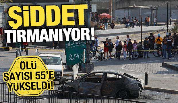 Meksika'daki olaylarda 55 kişi &ouml;ld&uuml;