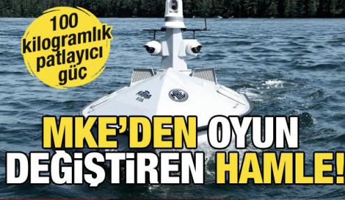 MKE’den oyun değiştiren hamle: 100 kiloluk deniz kamikazesi