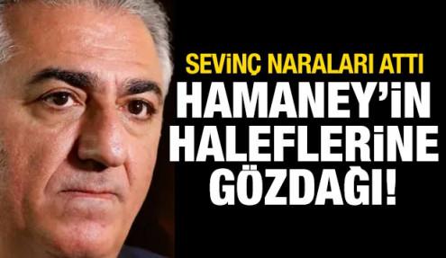 Rıza Pehlevi'den Hamaney'in haleflerine gözdağı