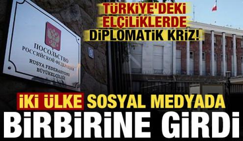 Türkiye'deki elçiliklerde diplomatik kriz! İki ülke sosyal medyada birbirine girdi...