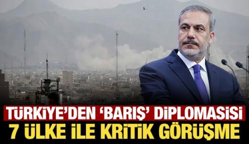Türkiye'den son dakika 'barış' diplomasisi! Bakan Fidan'dan telefon trafiği