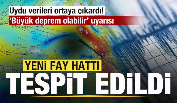 Uydu verileri ortaya çıkardı! Yeni fay hattı tespit edildi: Büyük deprem olabilir