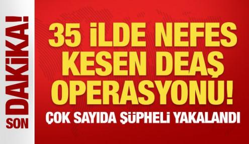 35 ilde nefes kesen DEAŞ operasyonu! 184 şüpheli yakalandı