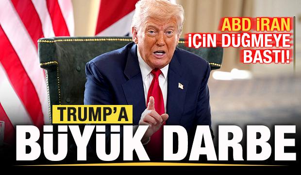 ABD İran i&ccedil;in d&uuml;ğmeye bastı! Trump'a b&uuml;y&uuml;k darbe! Savaş yetkileri...