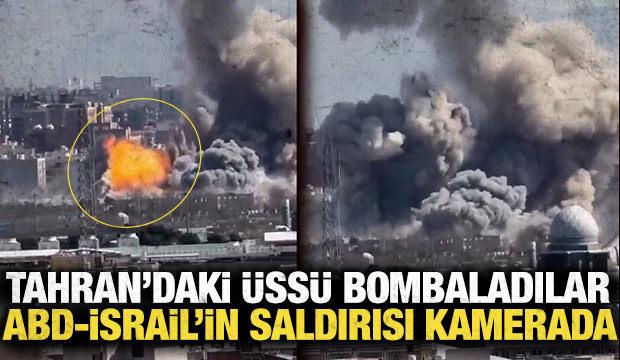 ABD ve İsrail, İran'ın başkenti Tahran'daki askeri &uuml;ss&uuml; vurdu!