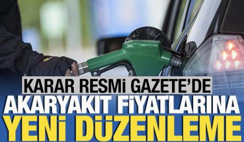 Akaryakıt fiyatlarında eşel mobil sistemine geçildi! Karar Resmi Gazete'de