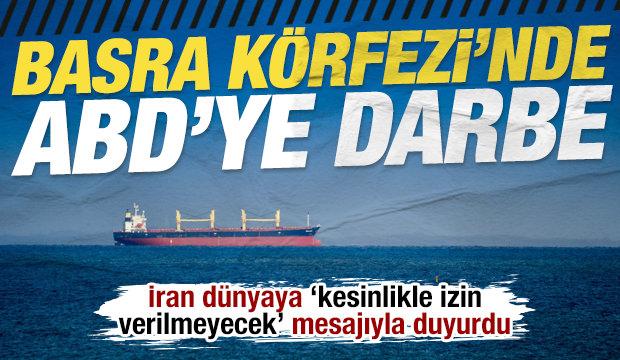 Basra K&ouml;rfezi'nde sıcak temas: İran, ABD tankerini f&uuml;zelerle vurdu