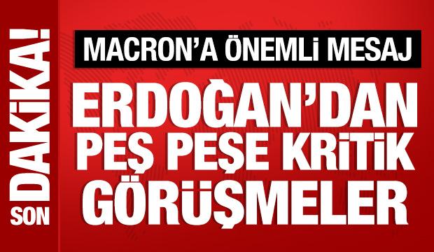 Cumhurbaşkanı Erdoğan'dan liderlerle peş peşe görüşmeler