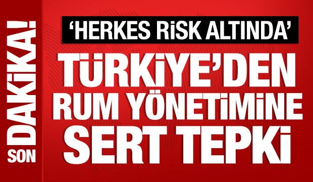 Cumhurbaşkanı Yardımcısı Yılmaz'dan Rum yönetimine tepki