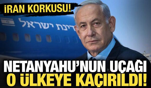 İran korkusu! Netanyahu'nun uçağı hangi ülkeye kaçırıldı?