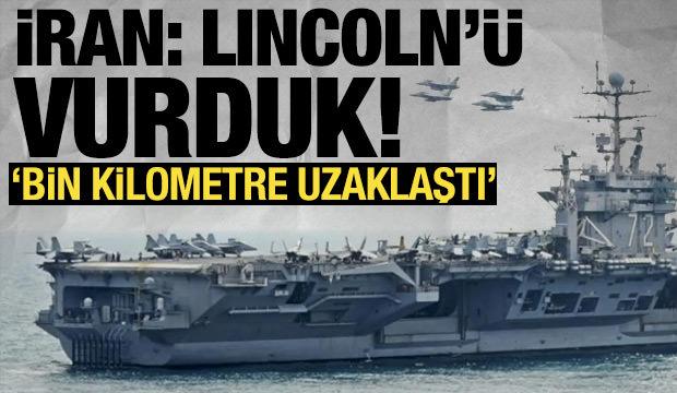 İran, 'Lincoln savaş gemisini vurduk' dedi, ABD yalanladı