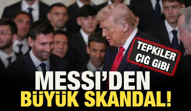Lionel Messi'den skandal hareket! Tepkiler çığ gibi: Hayranları isyan etti