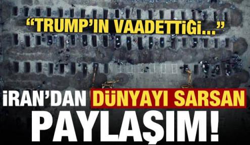 Son dakika haberi... İran'dan dünyayı sarsan paylaşım: Trump'ın vaadettiği...