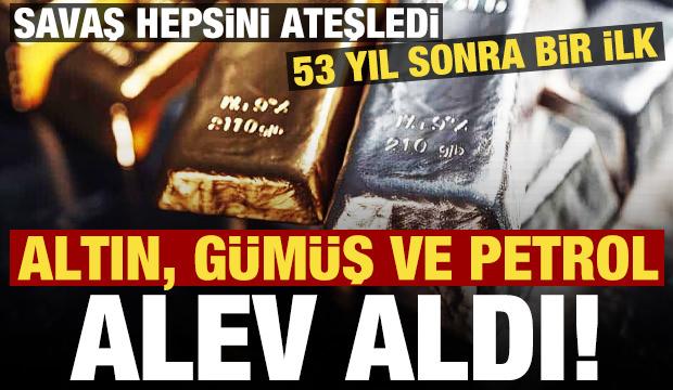 Son dakika: Savaş piyasaları fena vurdu! İşte altın ve petrol fiyatlarında son durum...