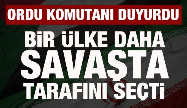 Sudan savaşta tarafını seçti: Kara harekatı başlarsa savaşa katılırız