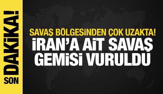 Sri Lanka açıklarında İran ait savaş gemisi vuruldu