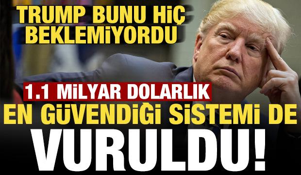 Trump bunu hiç beklemiyordu! 1.1 milyar dolarlık en güvendiği sistem vuruldu...