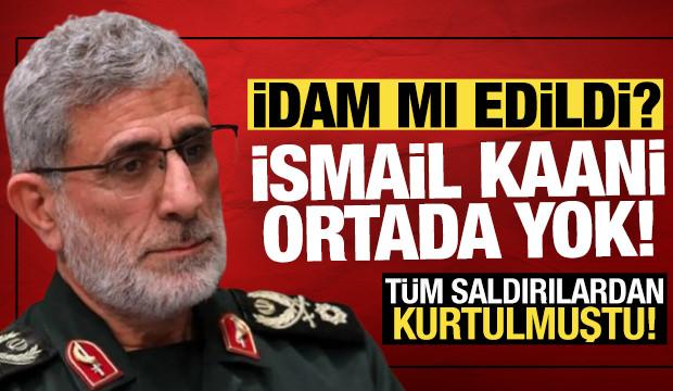 Tüm saldırılardan kurtulan İsmail Kaani ortada yok! İdam edildi iddiası
