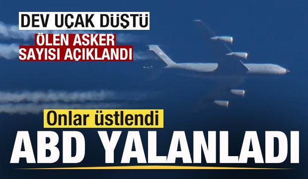 ABD uçağı düştü! Ölen asker sayısı açıklandı! Onlar üstlendi, CENTCOM yalanladı