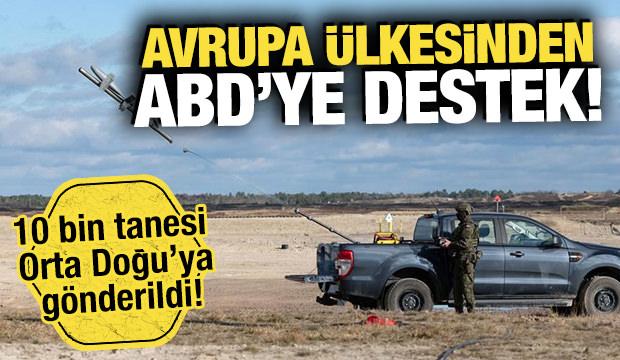 ABD'den yeni hamle: Avrupa ülkesinden aldılar! 10 bin tanesi Orta Doğu'ya gönderildi