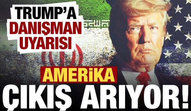 Amerika çıkış arıyor, Trump'a danışman uyarısı!