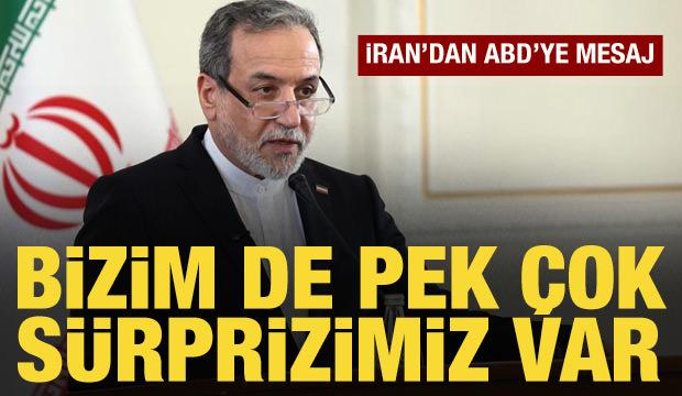 İran'dan yeni a&ccedil;ıklama: Daha &ccedil;ok s&uuml;rprizimiz var