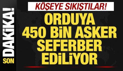 İsrail köşeye sıkıştı! Orduya 450 bin asker seferber ediyorlar