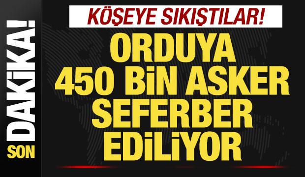 İsrail köşeye sıkıştı! Orduya 450 bin asker seferber ediyorlar
