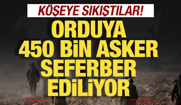 İsrail köşeye sıkıştı! Orduya 450 bin asker seferber ediyorlar