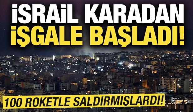 Lübnan duyurdu: İsrail, karadan işgale başladı
