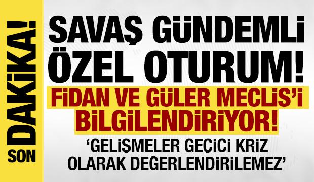 Meclis'te İran özel oturumu: 'Geçici kriz olarak değerlendirilemez'