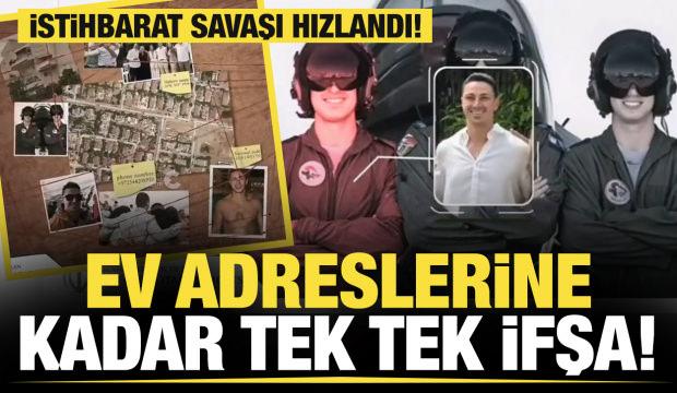 Ortadoğu'da istihbarat savaşı: Operasyona katılan pilotların kimlikleri tek tek ifşa oldu!