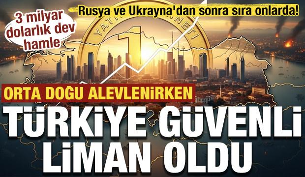 Rusya ve Ukrayna'dan sonra sıra onlarda! Yatırımcıların yeni adresi Türkiye oldu