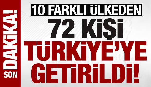 SON DAKİKA: 32 kırmızı bülten, 40 da ulusal seviyede aranan 72 suçlu Türkiye'ye getirildi