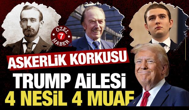 Trump ailesinin askerlik fobisi: 4 nesil 4 muafiyet!