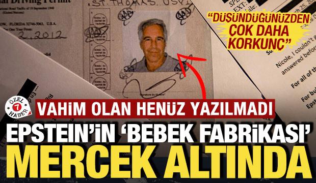 'Vahim olan henüz yazılmadı': Pedofili Epstein'in 'bebek fabrikası' mercek altında
