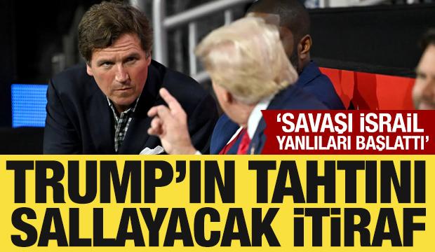 ABD'li gazeteciden Trump'ın tahtını sallayacak itiraf: Savaşı İsrail yanlıları başlattı