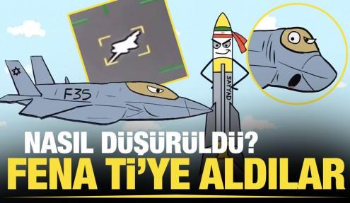 ABD’ye ait F-35'in vurulmasını ti'ye aldılar