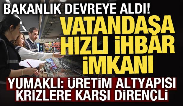 Bakan Yumaklı: Türkiye'nin üretim altyapısı krizlere karşı dirençli